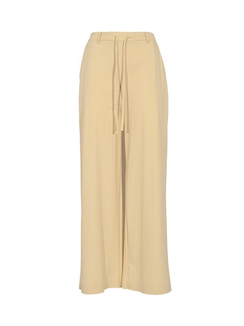 Pantalone palazzo Verres in tessuto stretch Avorio MM Max Mara | 2526786057600001